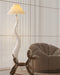 Twisted Pleated Floor Lamp-DWHOME