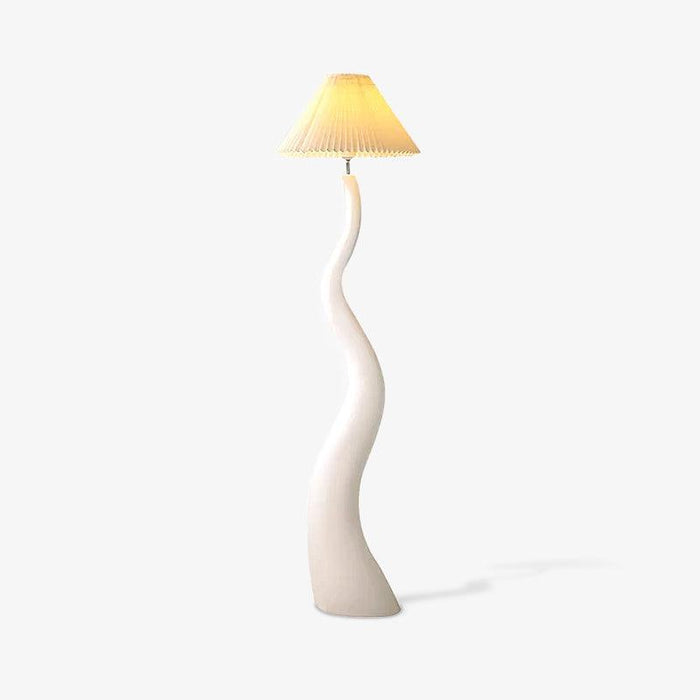 Twisted Pleated Floor Lamp-DWHOME