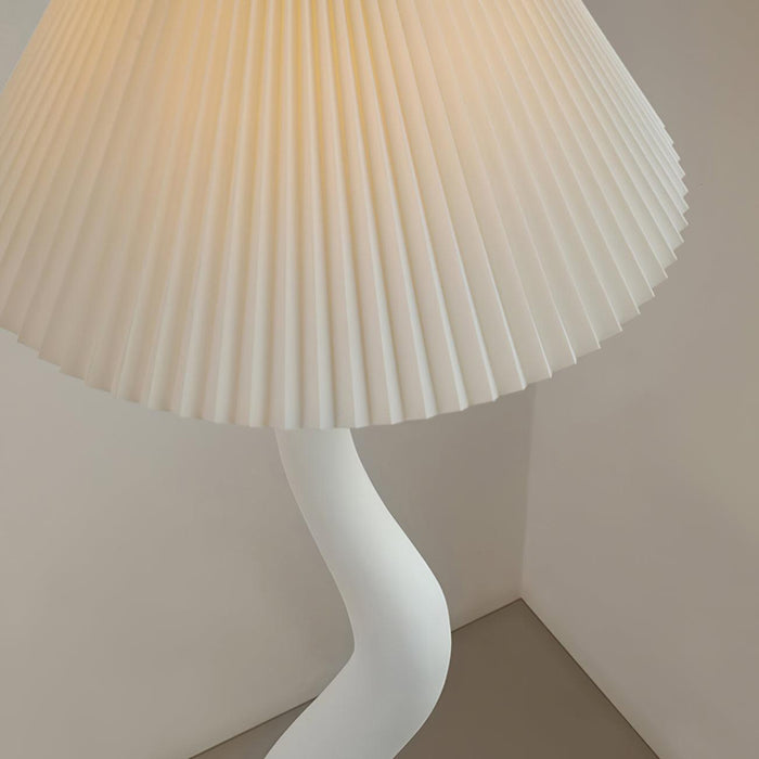 Twisted Pleated Floor Lamp-DWHOME