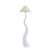 Twisted Pleated Floor Lamp-DWHOME