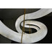 Twisted Ring Alabaster Chandelier-DWHOME