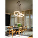 Twisted Ring Alabaster Chandelier-DWHOME