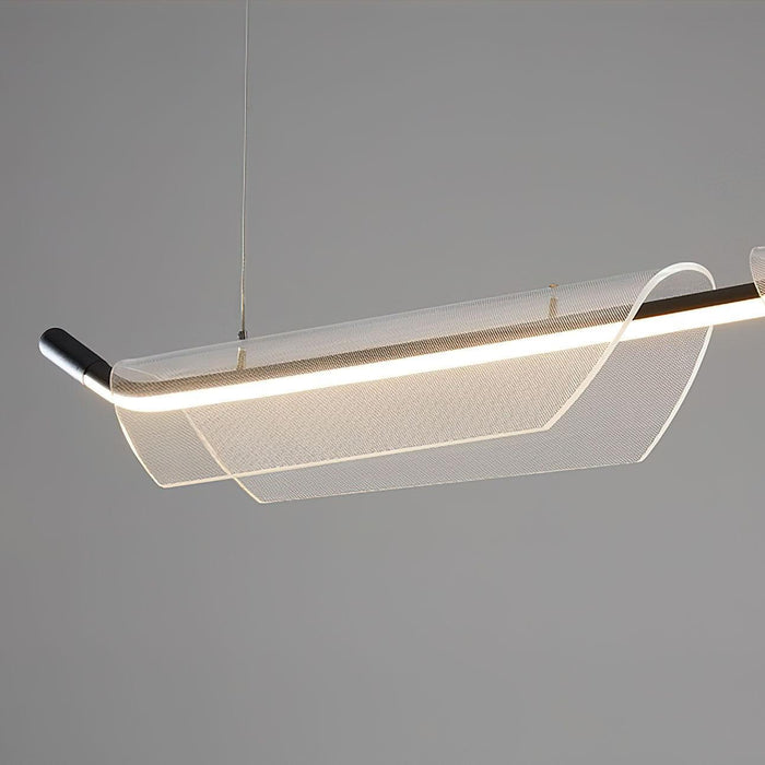 Two Boats Acrylic Pendant Light-DWHOME