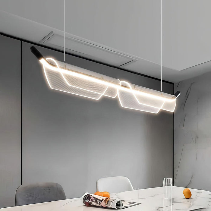 Two Boats Acrylic Pendant Light-DWHOME
