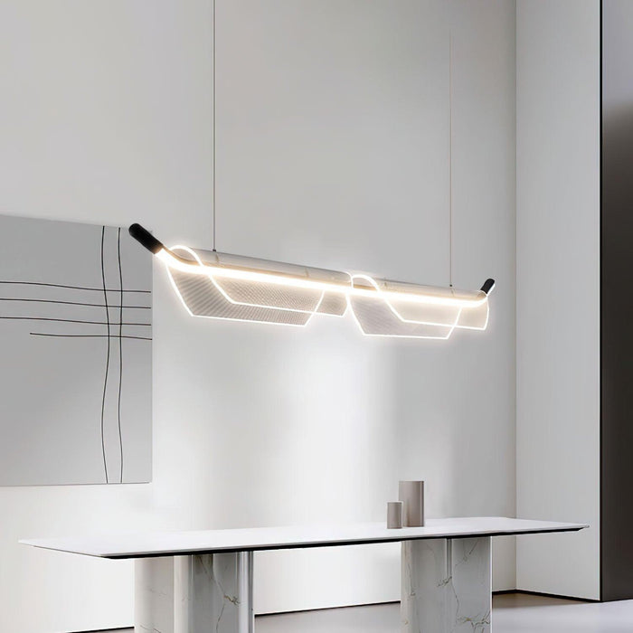 Two Boats Acrylic Pendant Light-DWHOME