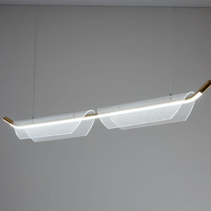 Two Boats Acrylic Pendant Light-DWHOME