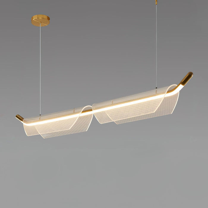 Two Boats Acrylic Pendant Light-DWHOME