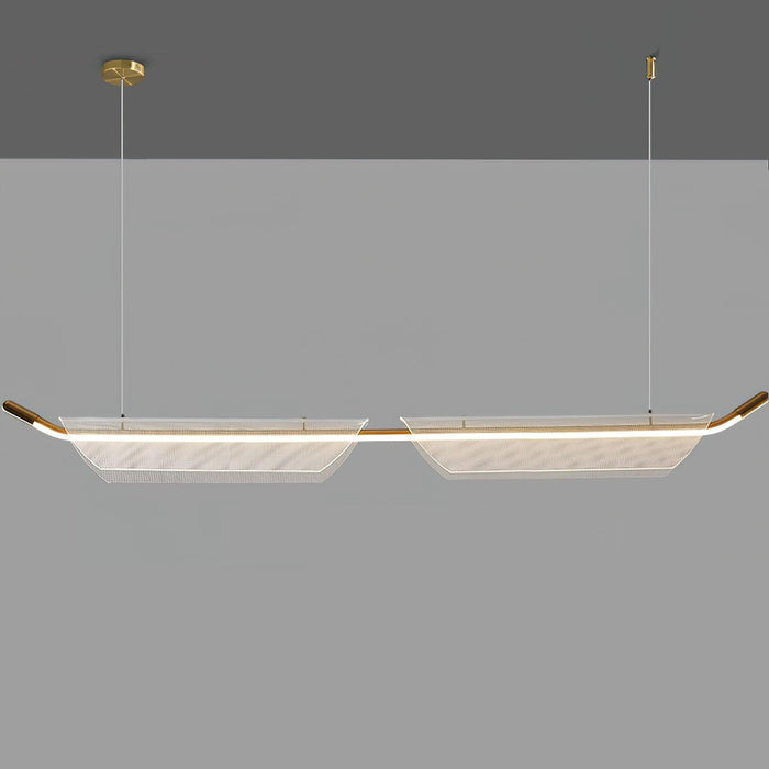 Two Boats Acrylic Pendant Light-DWHOME
