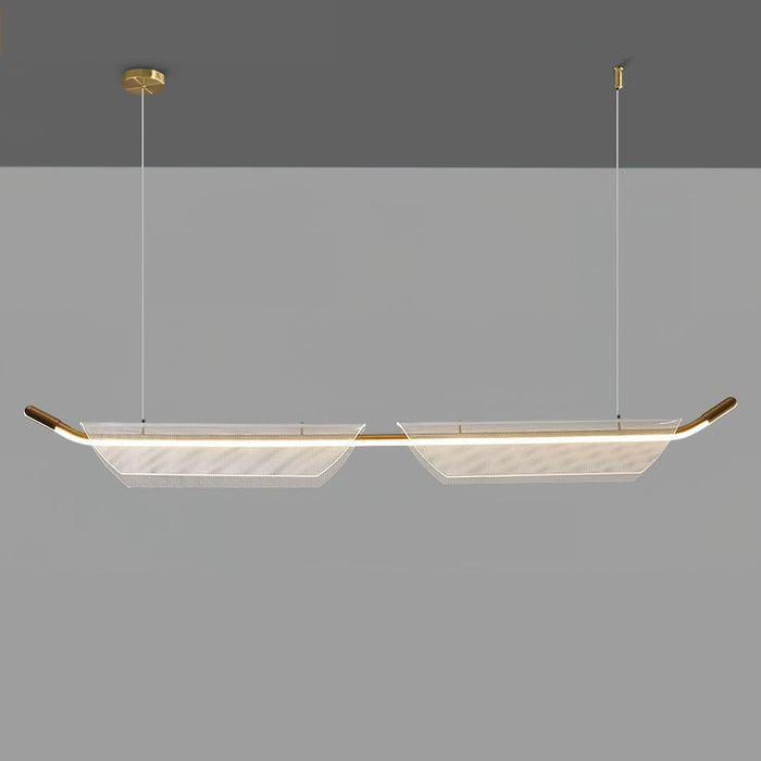 Two Boats Acrylic Pendant Light-DWHOME