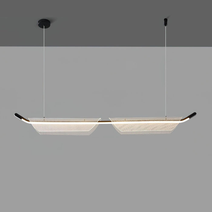 Two Boats Acrylic Pendant Light-DWHOME