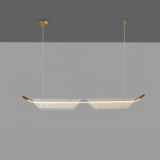 Two Boats Acrylic Pendant Light-DWHOME