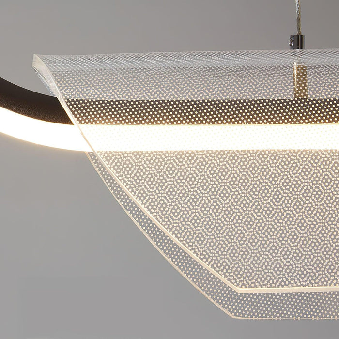 Two Boats Acrylic Pendant Light-DWHOME