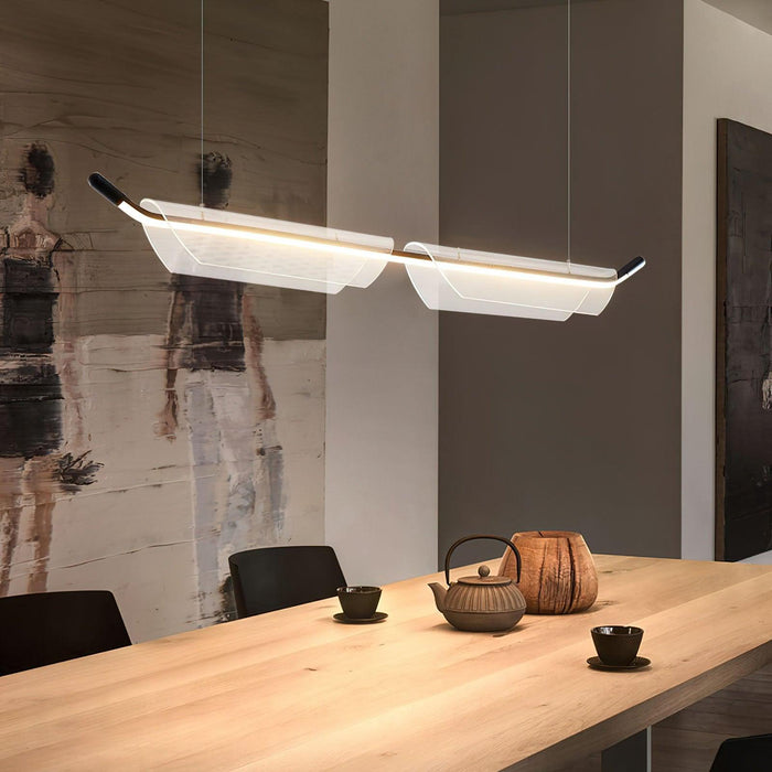 Two Boats Acrylic Pendant Light-DWHOME