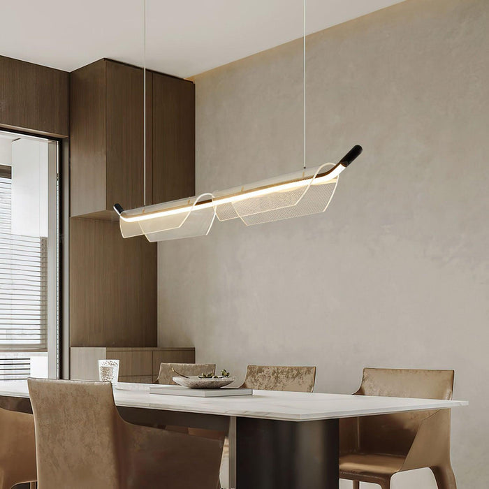 Two Boats Acrylic Pendant Light-DWHOME