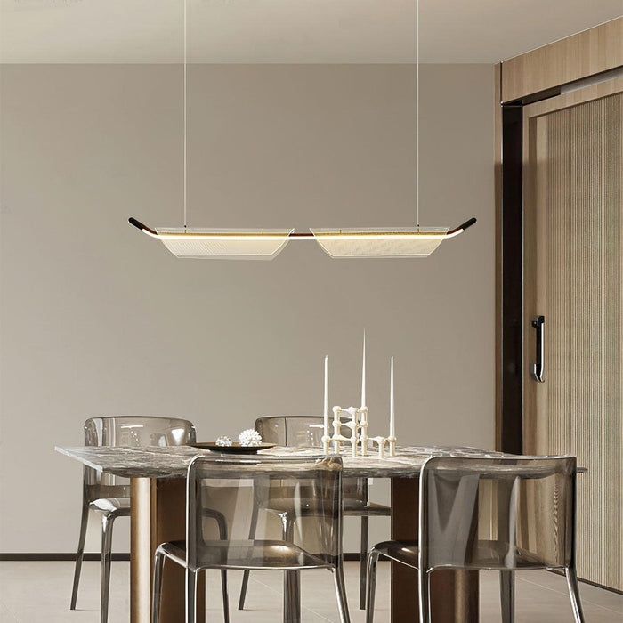 Two Boats Acrylic Pendant Light-DWHOME