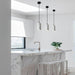 U Concrete Pendant Lamp-DWHOME