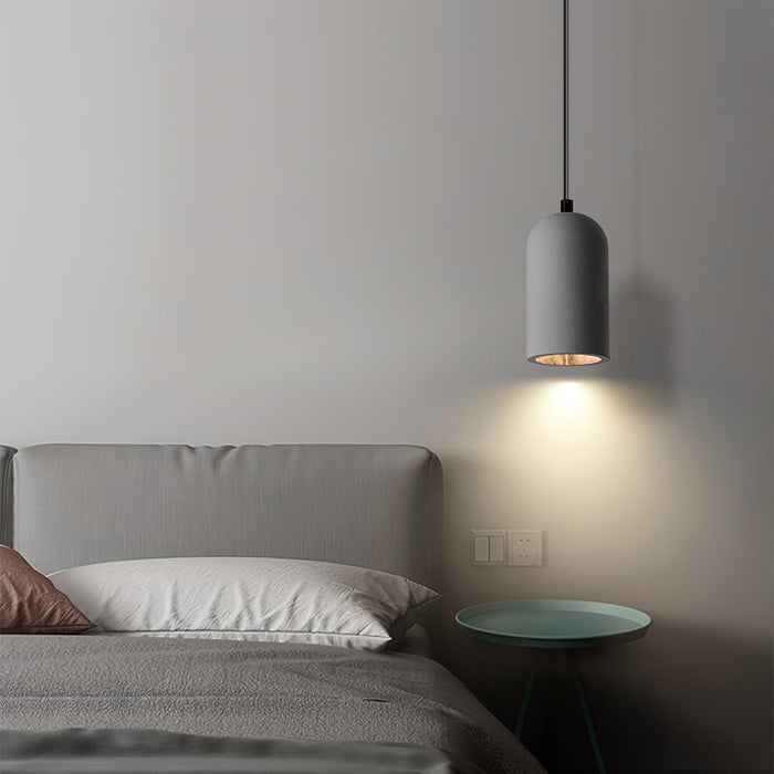U Concrete Pendant Lamp-DWHOME