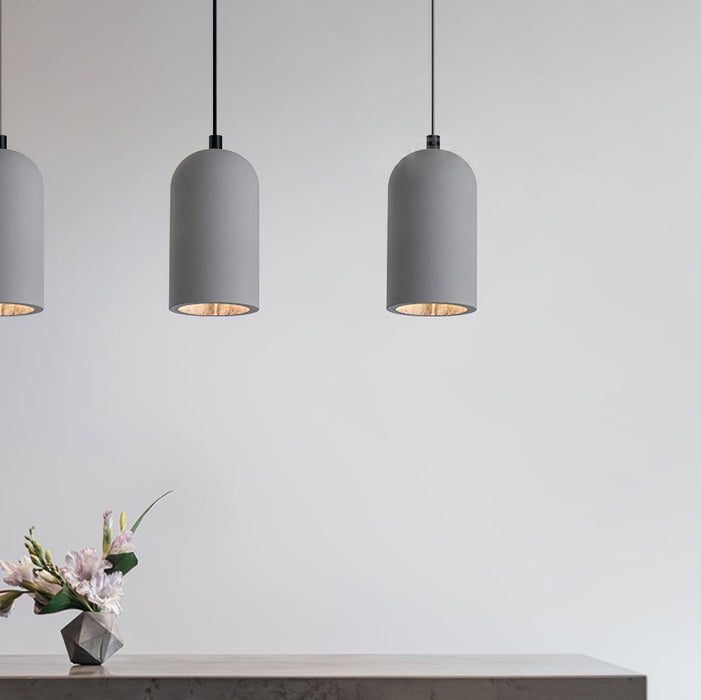 U Concrete Pendant Lamp-DWHOME