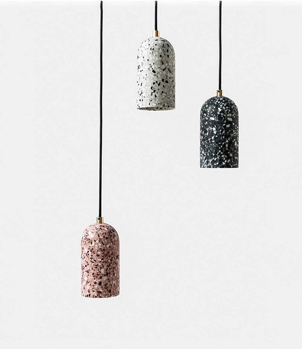 U Concrete Pendant Lamp-DWHOME