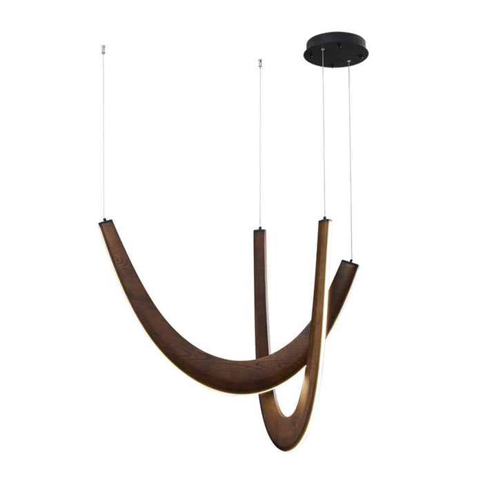U Wooden Pendant Lamp-DWHOME