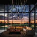 Ulas Modern Crystal Cascade LED Pendant Chandelier - DWHOME