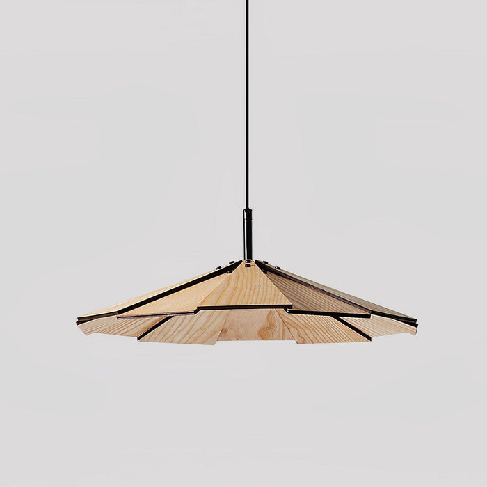 Umbrella Wooden Pendant Light-DWHOME