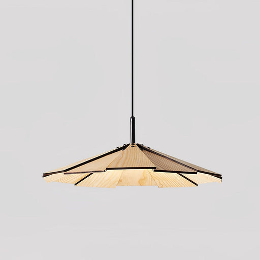 Umbrella Wooden Pendant Light-DWHOME