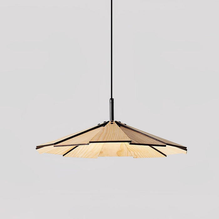 Umbrella Wooden Pendant Light-DWHOME