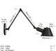 Rustic Style Angled Wall Light - DWHOME