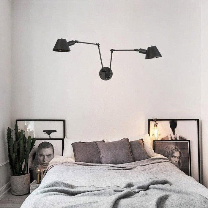 Rustic Style Angled Wall Light - DWHOME