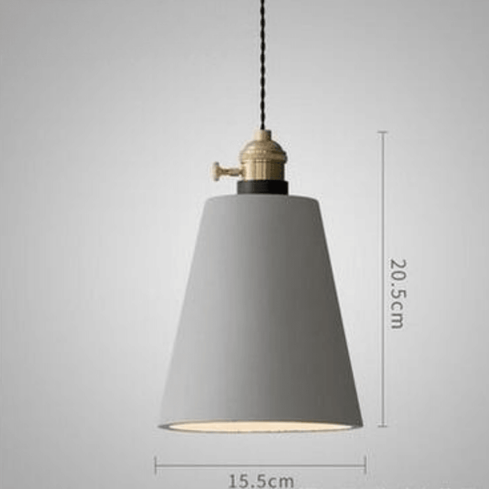 Vintage Style Cemented Pendant Light - DWHOME