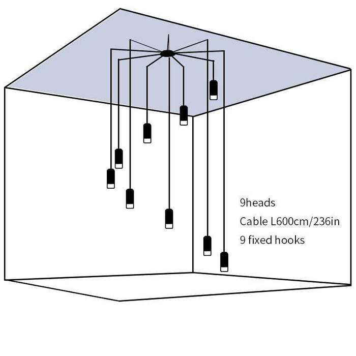 Line Form Pendant light-DWHOME