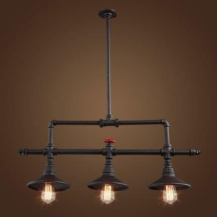 VILLE Ceiling Pipe Industrial Lamp - DWHOME