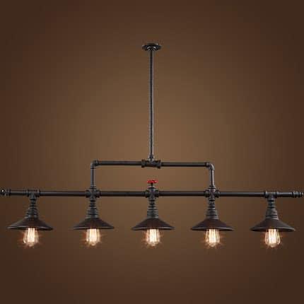 VILLE Ceiling Pipe Industrial Lamp - DWHOME