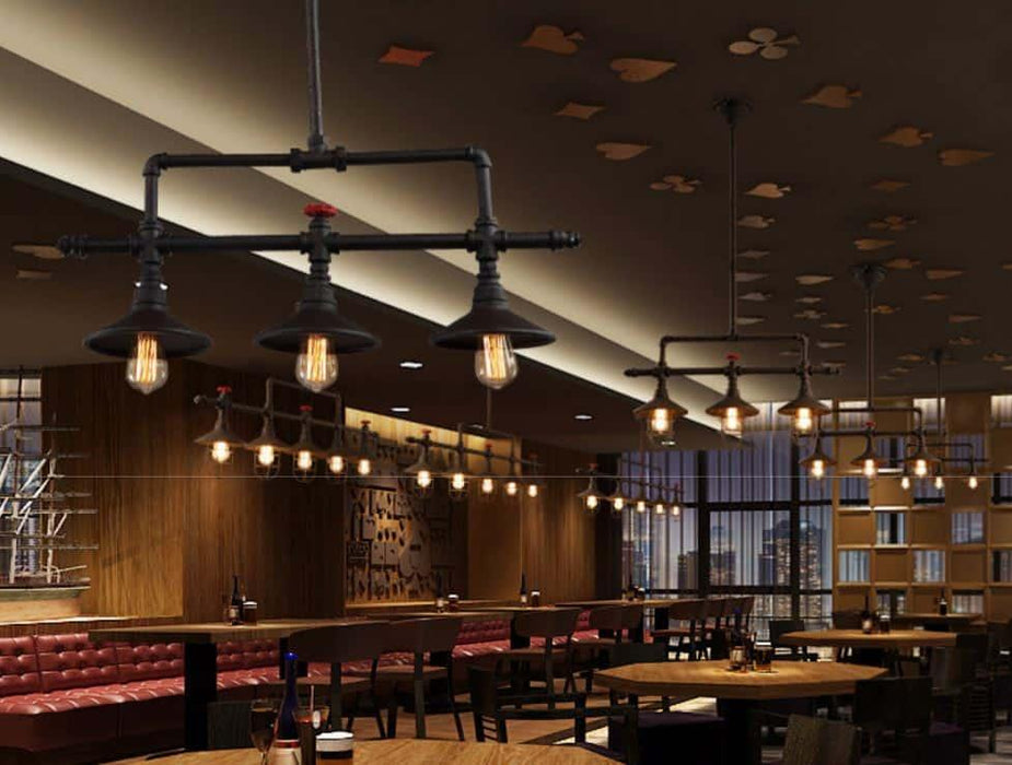 VILLE Ceiling Pipe Industrial Lamp - DWHOME