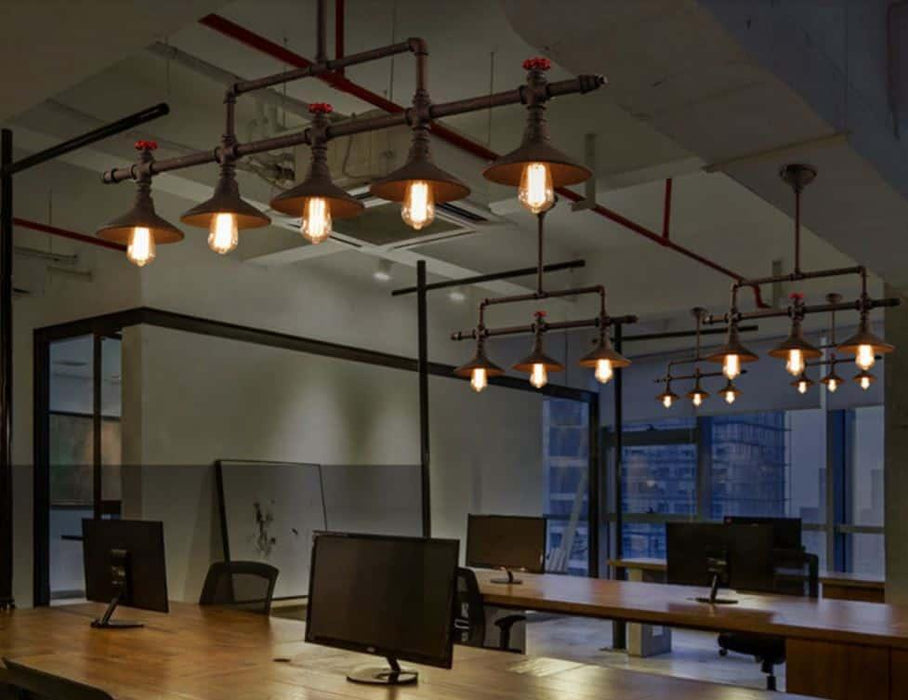 VILLE Ceiling Pipe Industrial Lamp - DWHOME
