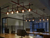 VILLE Ceiling Pipe Industrial Lamp - DWHOME