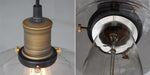 Retro Mason Glass Pendant Light - DWHOME