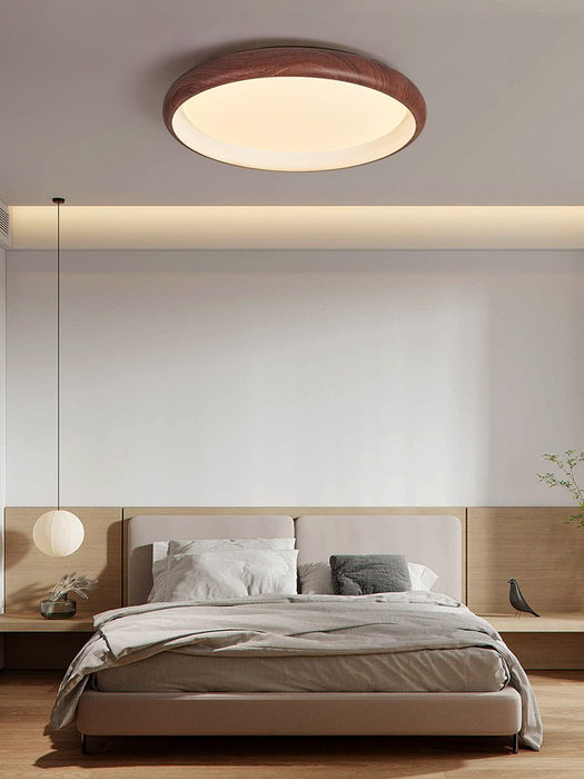 Valencia Walnut Ceiling Light-DWHOME