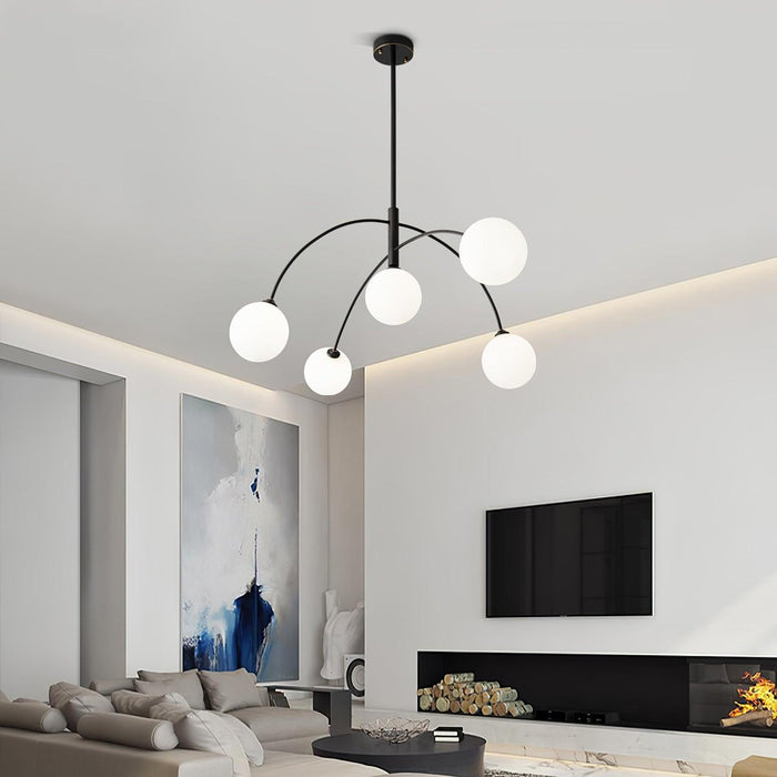 Valentina Arc Chandelier-DWHOME