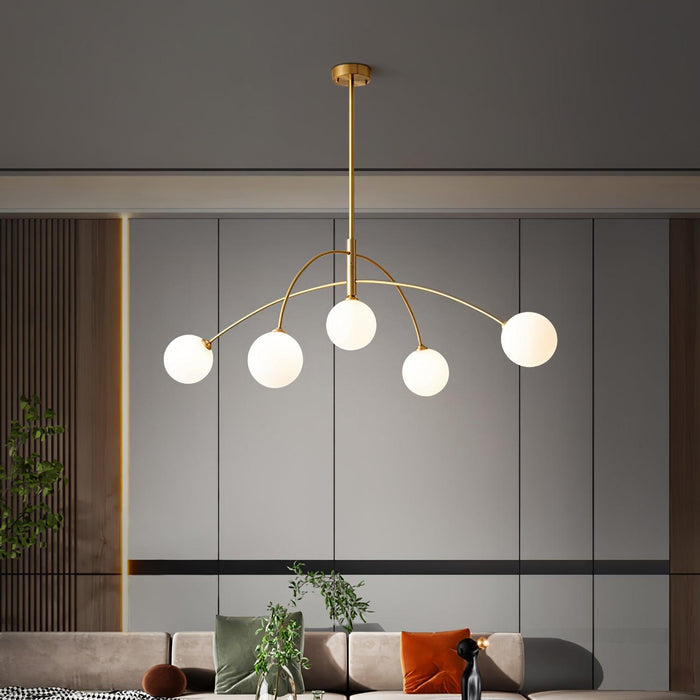 Valentina Arc Chandelier-DWHOME