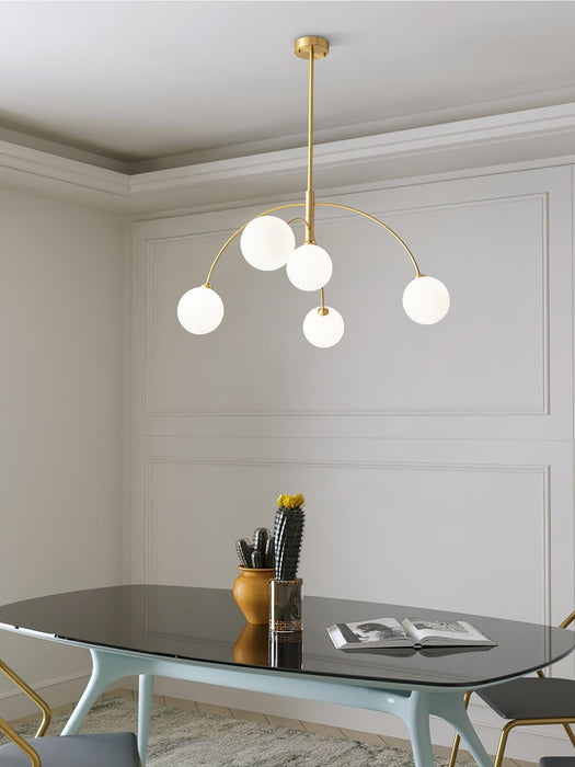 Valentina Arc Chandelier-DWHOME