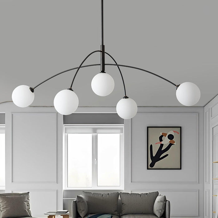 Valentina Arc Chandelier-DWHOME