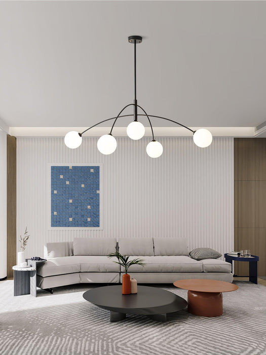 Valentina Arc Chandelier-DWHOME