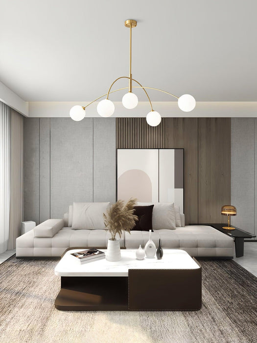 Valentina Arc Chandelier-DWHOME