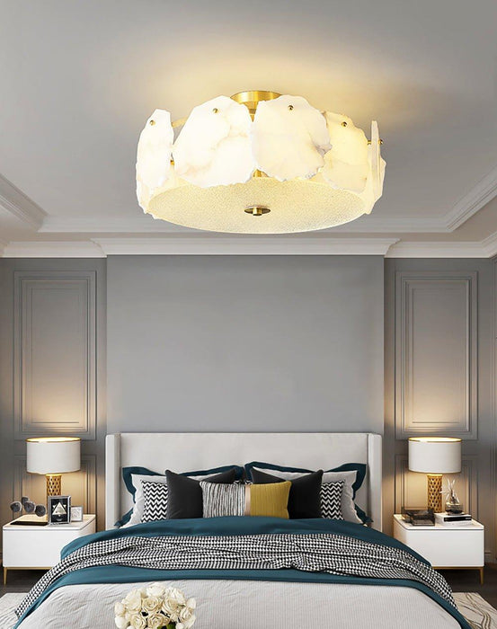 Valeria Alabaster Ceiling Lamp-DWHOME