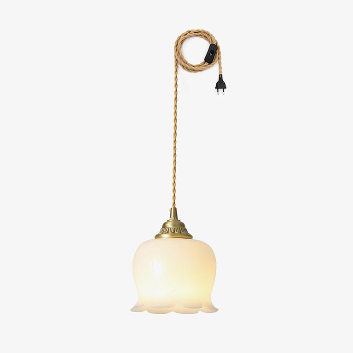 Valley flower Pendant Swag Lamp-DWHOME