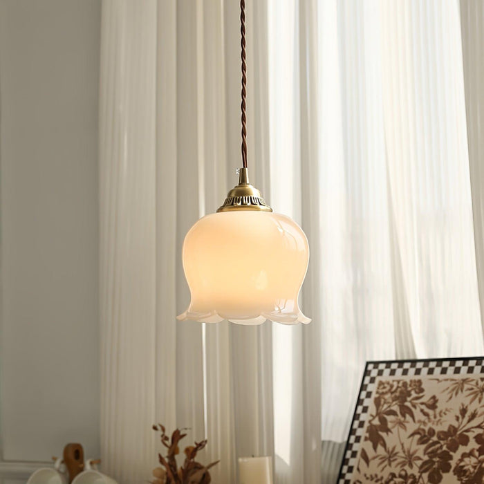 Valley flower Pendant Swag Lamp-DWHOME