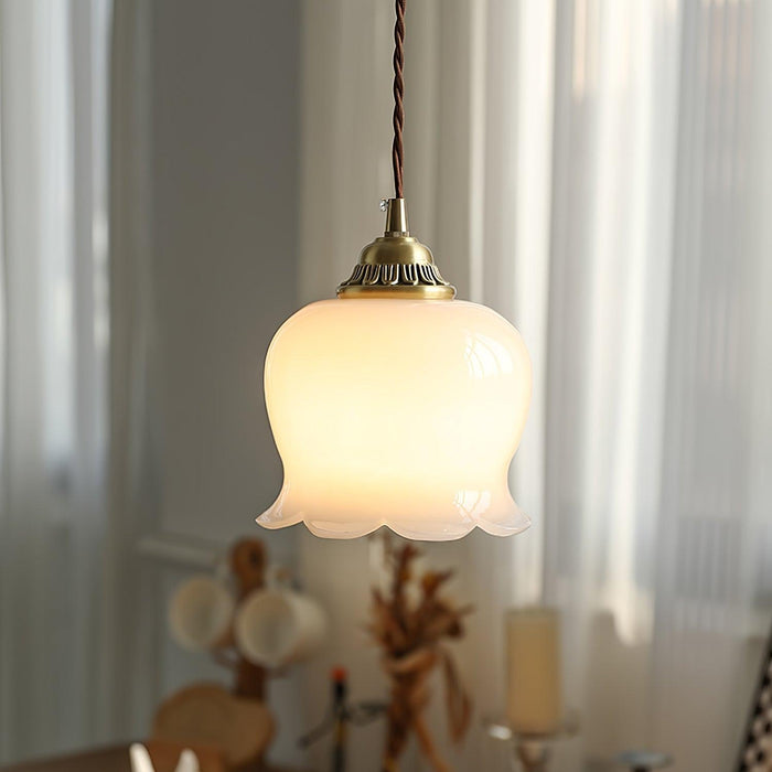 Valley flower Pendant Swag Lamp-DWHOME