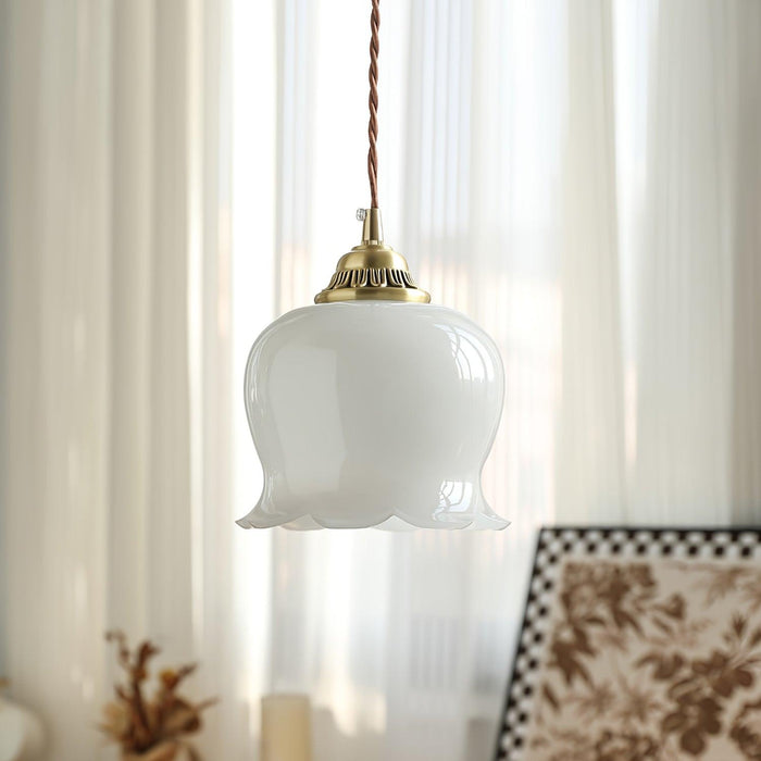 Valley flower Pendant Swag Lamp-DWHOME